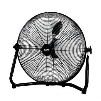 Ventoinha industrial de cho. cor preto industrial 120w lminas: 50x58cm ref 33936 EDM