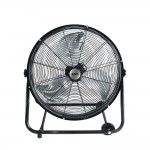 Ventoinha industrial de chão, com rodas. cor preto. potência: 180w lâminas: ø60x70cm refª 33933 EDM Ventoinha industrial de chão, com rodas. cor preto. potência: 180w lâminas: ø60x70cm refª 33933 EDM