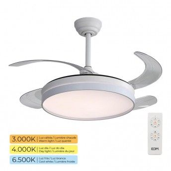 Ventoinha de teto ps retrteis ross ref 33827 EDM