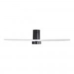 Ventoinha de teto com l�minas de madeira luz led 3000/4000/6500k kara pot�ncia 30w ref� 33825 EDM