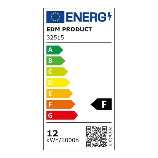 Candeeiro de teto/parede de superf�cie led 12w 4000k �26,5x5,7cm ref� 32515 EDM