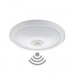 Candeeiro de teto de superfície com sensor crepuscular e movimiento ip20 2xe27 ø30x9,6cm refª 32507 Candeeiro de teto de superfície com sensor crepuscular e movimiento ip20 2xe27 ø30x9,6cm refª 32507