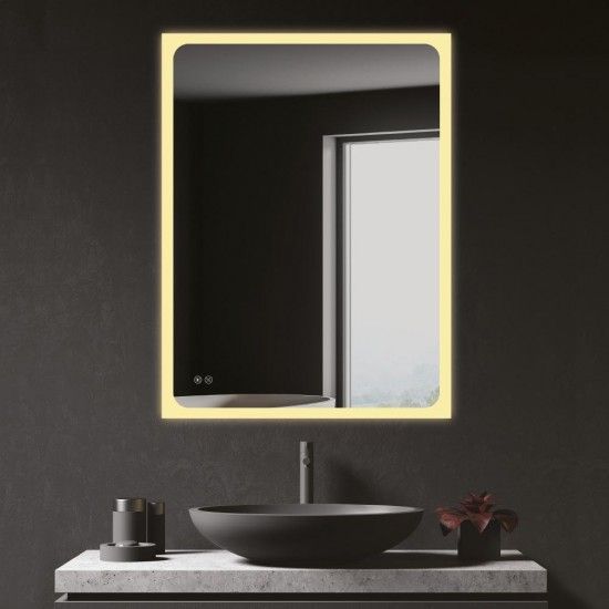 Espelho retangular com led 20w 80x60cm refª 32435 EDM Espelho retangular com led 20w 80x60cm refª 32435 EDM