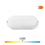 Candeeiro oval led 18w 1820lm 4.000k 10,2x4,5x23cm ref� 32404 EDM