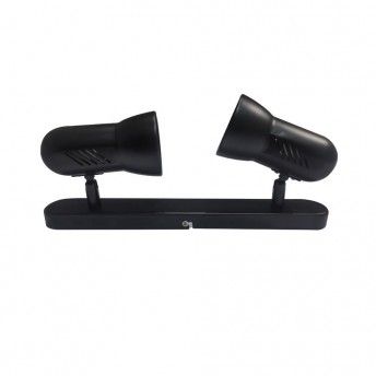 Candeeiro de teto 2 focos cor preto e27 modelo galaxy 60w refª 32006 EDM Candeeiro de teto 2 focos cor preto e27 modelo galaxy 60w refª 32006 EDM