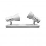 Candeeiro de teto 2 focos cor branco e27 modelo galaxy 60w refª 32005 EDM Candeeiro de teto 2 focos cor branco e27 modelo galaxy 60w refª 32005 EDM