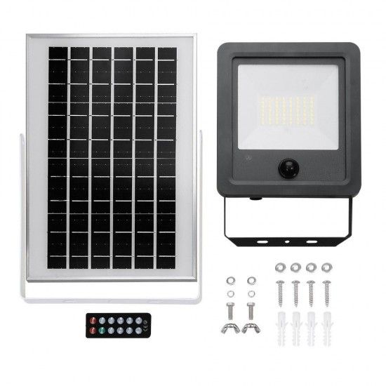 Projetor solar com sensor 300w 3.500lm 6.500k refª 31863 EDM Projetor solar com sensor 300w 3.500lm 6.500k refª 31863 EDM