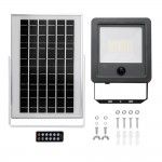 Projetor solar com sensor 100w 1.200lm 6.500k ref 31862 EDM
