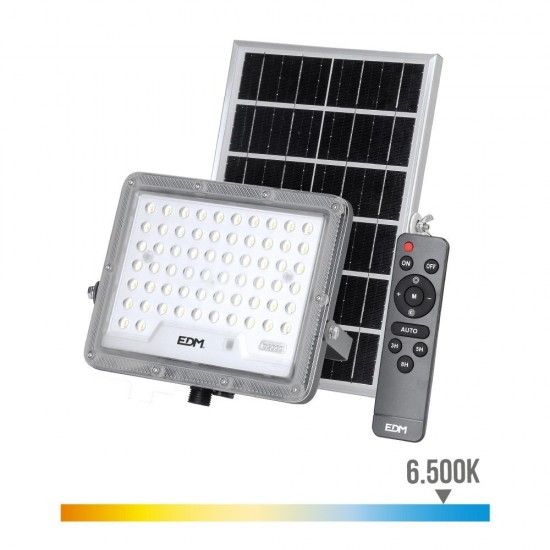 Projetor solar slim 400w 3.500lm 6.500k refª 31860 EDM Projetor solar slim 400w 3.500lm 6.500k refª 31860 EDM