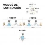 Candeeiro de parede solar led 6w 720lm 6.500k com sensor de crep�sculo e de movimento. ponto de luz 