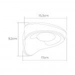 Candeeiro solar 2w 200lm 6500k com sensor cor branco refª 31853 EDM Candeeiro solar 2w 200lm 6500k com sensor cor branco refª 31853 EDM