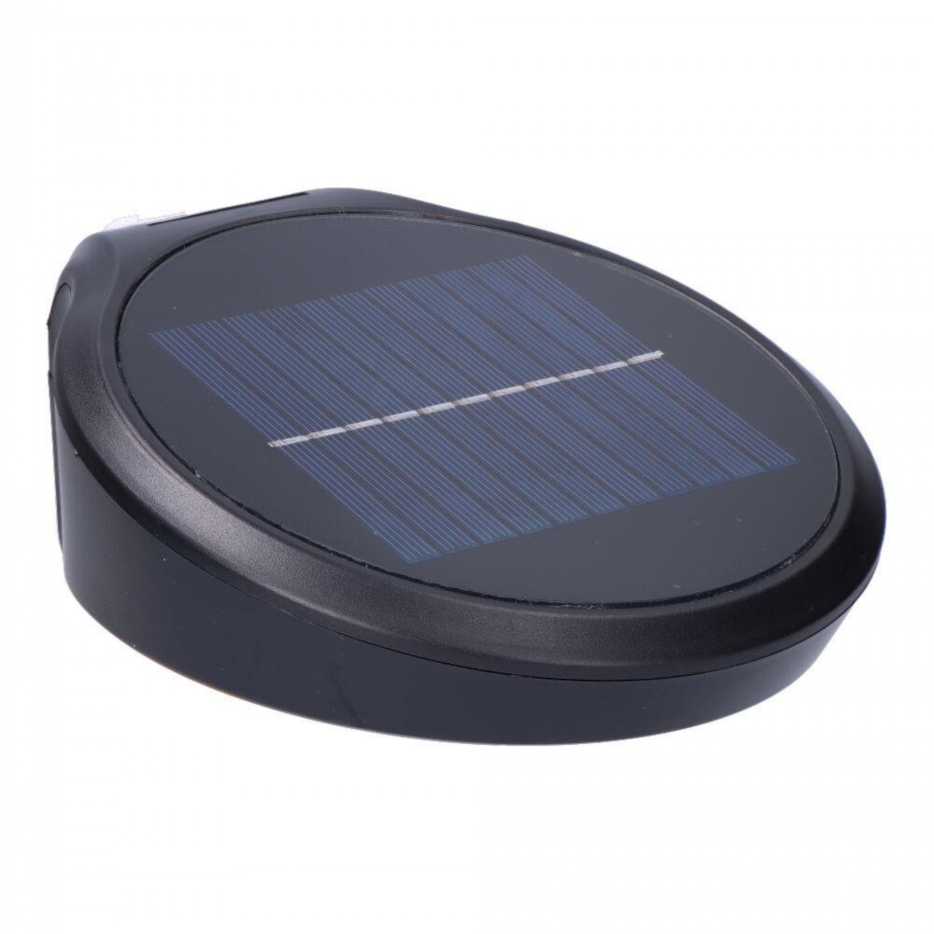 Candeeiro solar 2w 200lm 6500k com sensor cor preto refª 31852 EDM