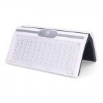 Candeeiro de parede solar 6w 430lm 6.500k com sensor cor branco ref 31848 EDM