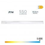 Armadura eletrónica led 7w 600lm 6500k luz fria 50,5x2,2x3,5cm refª 31685 EDM Armadura eletrónica led 7w 600lm 6500k luz fria 50,5x2,2x3,5cm refª 31685 EDM