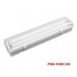 Armadura fluorescente estanca para tubo led 2x22w (eq. 58w) 220v 155cm ip65 refª 31128 EDM Armadura fluorescente estanca para tubo led 2x22w (eq. 58w) 220v 155cm ip65 refª 31128 EDM