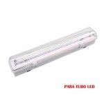 Armadura fluorescente estanca para tubo led 1x22w (eq. 58w) 220v 156cm ip65 refª 31125 EDM Armadura fluorescente estanca para tubo led 1x22w (eq. 58w) 220v 156cm ip65 refª 31125 EDM