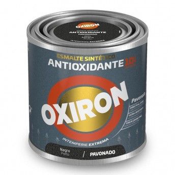 Esmalte sinttico metlico antioxidante oxiron pavonado preto 250ml 5809046 ref 25857 TITAN