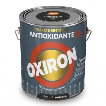 Esmalte sinttico metlico antioxidante oxiron pavonado preto 4l 5809045 ref 25855 TITAN