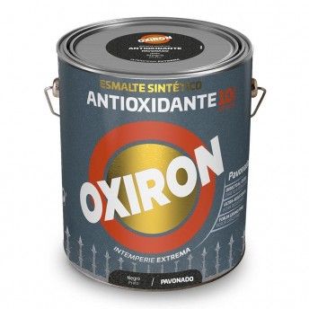 Esmalte sinttico metlico antioxidante oxiron pavonado preto 750ml 5809047 ref 25856 TITAN