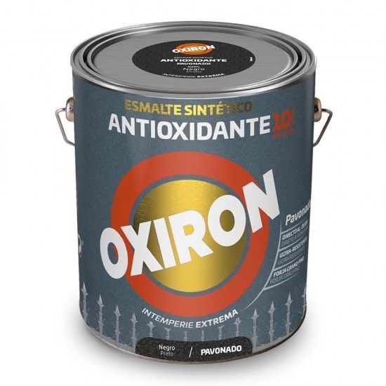 Esmalte sinttico metlico antioxidante oxiron pavonado preto 750ml 5809047 ref 25856 TITAN