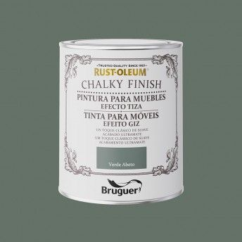 Rust-oleum chalky acabamento m�veis verde abeto 0,750l 5733889 ref� 25822 BRUGUER