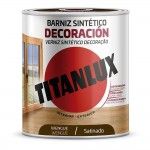 Verniz sinttico decorao acetinado wengu 750ml m11100734 ref 25798 TITANLUX