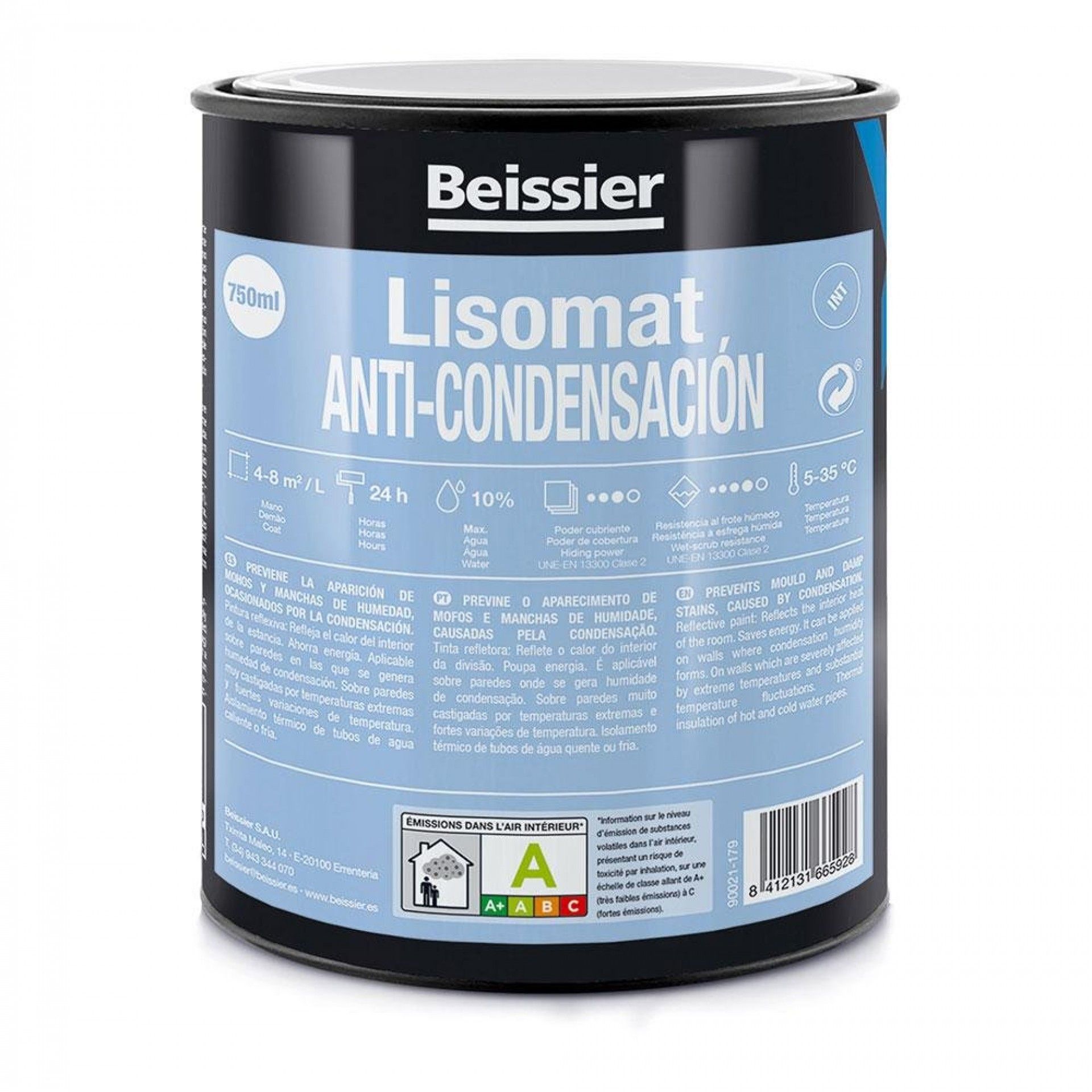 Lisomat anti condensação 750ml 70281-008 beissier refª 24944 AGUAPLAST