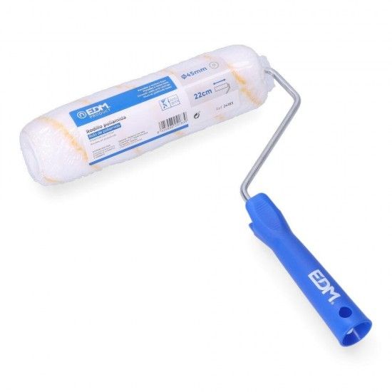 Rolo para interior e exterior anti-gotas 45x220mm refª 24183 EDM Rolo para interior e exterior anti-gotas 45x220mm refª 24183 EDM