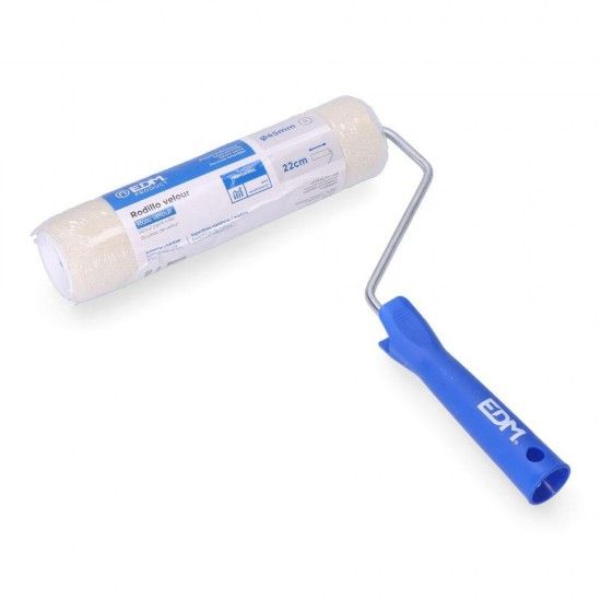 Rolo para esmaltar termofusion ancora lã tecido curto 220x45mm refª 24184 EDM Rolo para esmaltar termofusion ancora lã tecido curto 220x45mm refª 24184 EDM