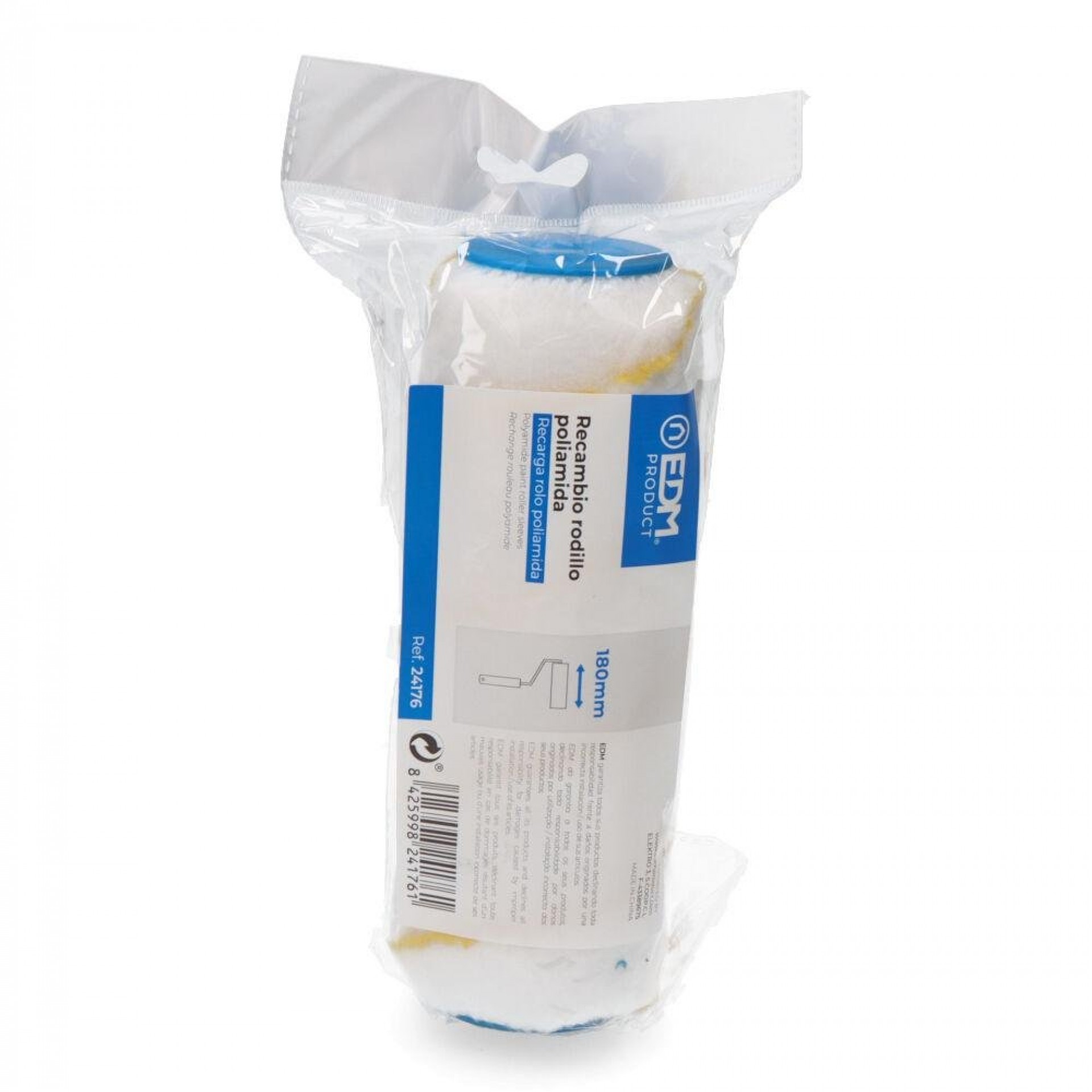 Rolo de poliamida sobresselente 18cm para refª 24161 refª 24176 EDM