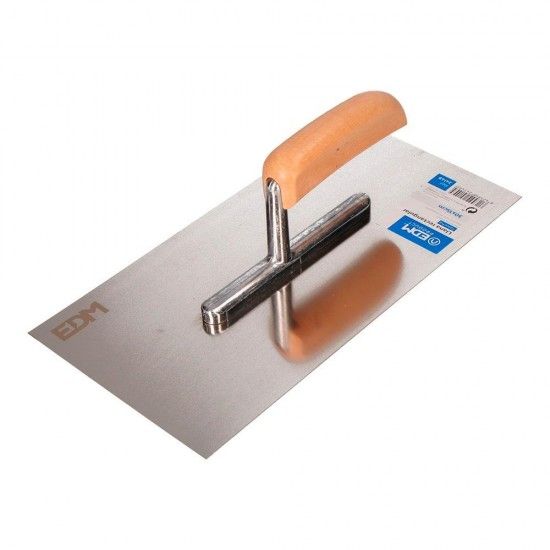 Esptula retngular ala madeira 300x150mm ref 24149 EDM