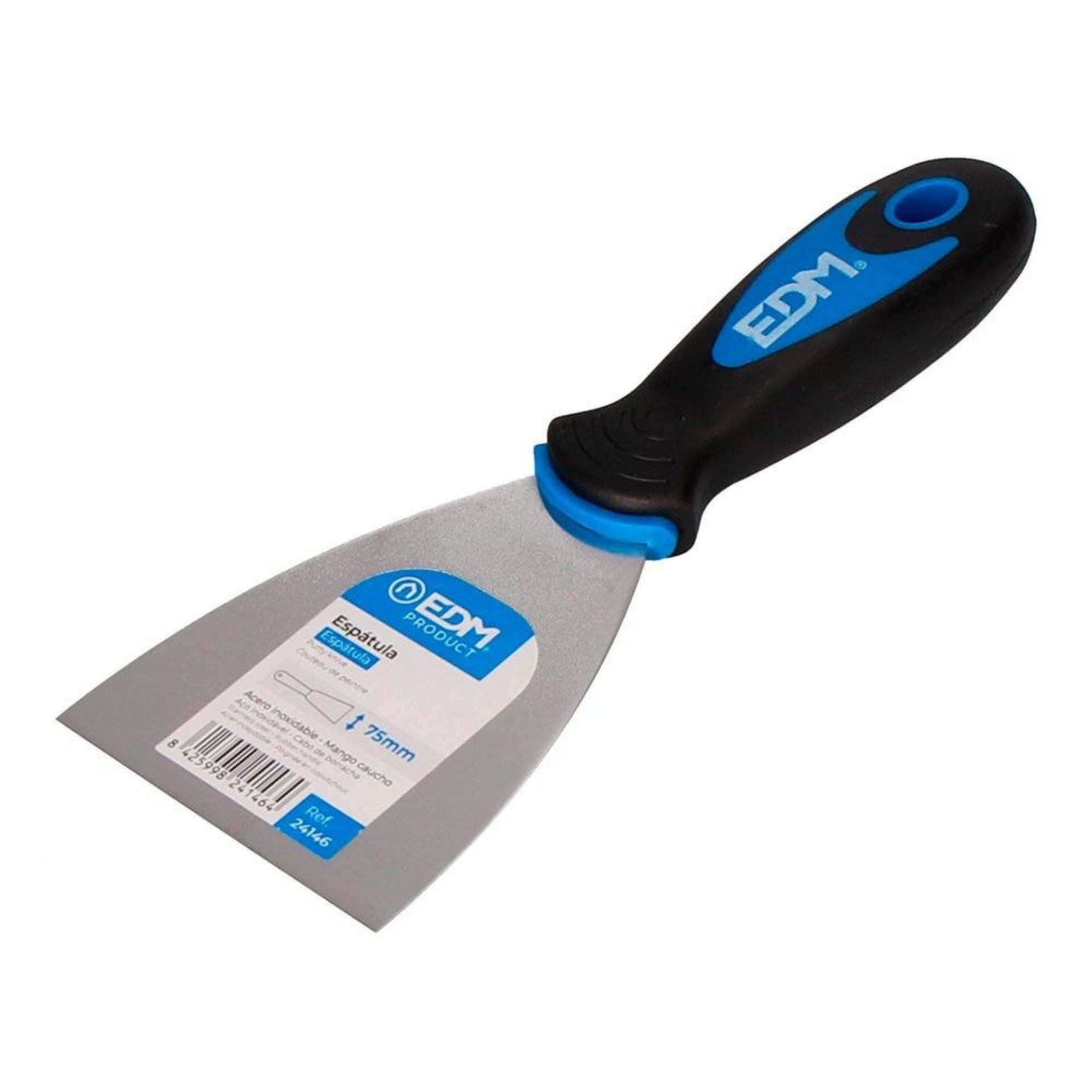 Espátula profissional alça de borracha 75mm refª 24146 EDM