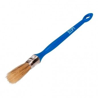 Trincha redonda n6 6mm especial para todo tipo de pinturas e barnizes ref 24117 EDM