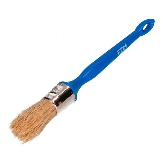 Trincha redonda n12 12mm especial para todo tipo de pinturas e barnizes. ref 24120 EDM