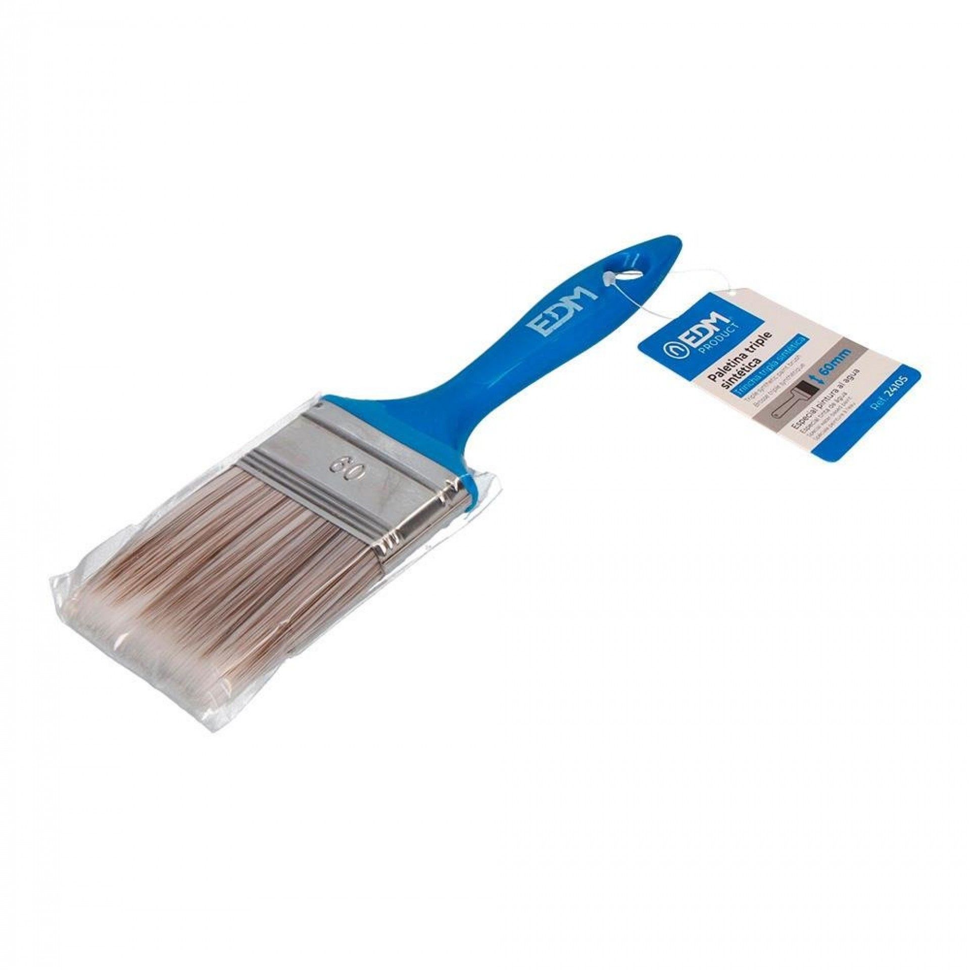 Trincha sintetica triple especial agua 60mm refª 24105 EDM