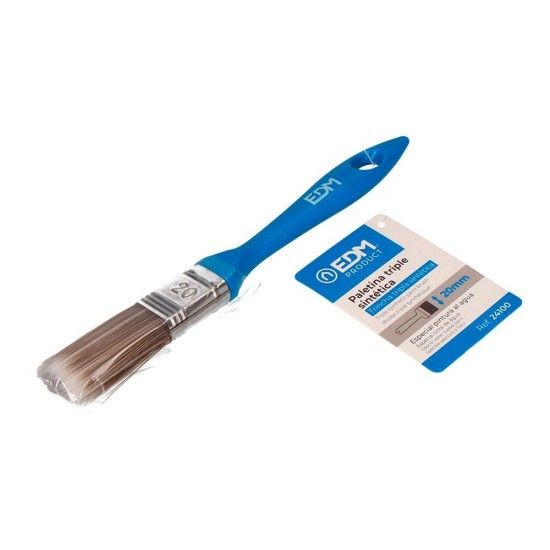 Trincha sintetica triple especial agua 20mm ref 24100 EDM