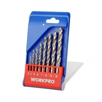 Brocas de metal, conjunto de 8 peas. ref 21157 WORKPRO