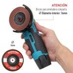 Disco minas plana l 100x16mm 40 g. refª 21143 WORKPRO Disco minas plana l 100x16mm 40 g. refª 21143 WORKPRO