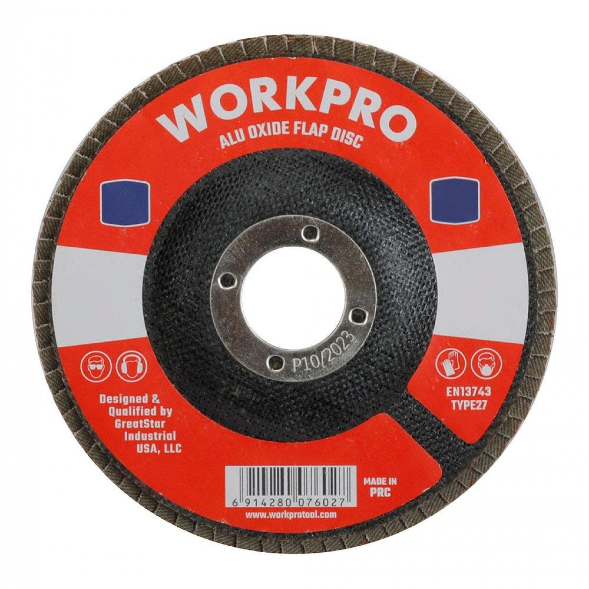 Disco l minas convexas 115x22,2mm 80 g. refª 21149 WORKPRO
