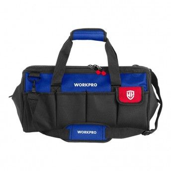 Bolsa ferramentas com zper 35x19x22cm. ref 21136 WORKPRO