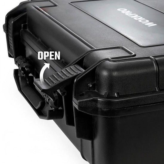 Mala impermeável anti-choque 46,5x36x17,5cm. refª 21113 WORKPRO Mala impermeável anti-choque 46,5x36x17,5cm. refª 21113 WORKPRO