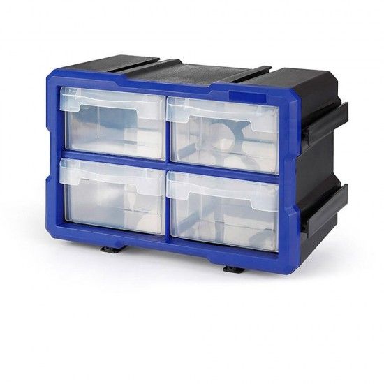 Organizador empilhvel com 4 gavetas. ref 21109 WORKPRO