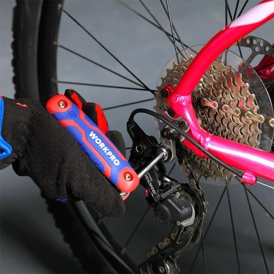 Chaves allen, conjunto de 8 peças, dobráveis (métricas). refª 21080 WORKPRO Chaves allen, conjunto de 8 peças, dobráveis (métricas). refª 21080 WORKPRO