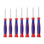 Chaves de fenda torx de precis�o, conjunto de 7 pe�as. ref� 21076 WORKPRO