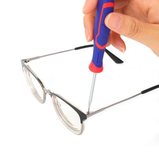 Chaves de fenda de preciso, conjunto de 7 peas (3 phillips + 4 planas). ref 21075 WORKPRO