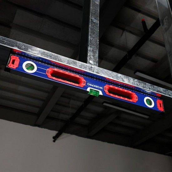 Nível de bolha com base gnética m 60cm. refª 21062 WORKPRO Nível de bolha com base gnética m 60cm. refª 21062 WORKPRO