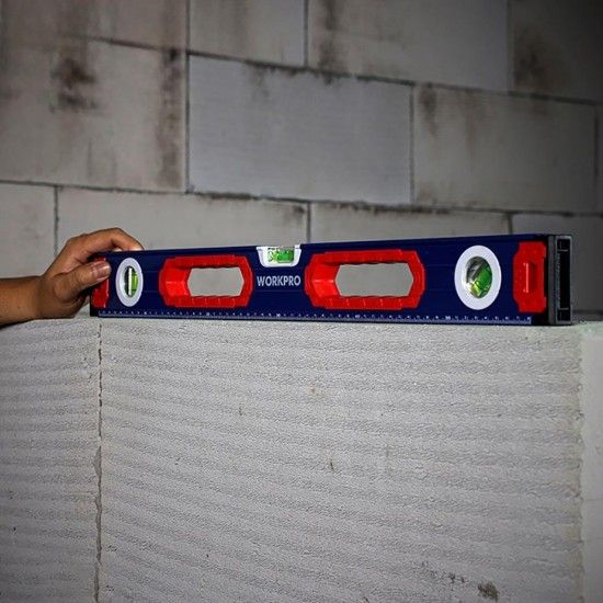 Nível de bolha com base gnética m 60cm. refª 21062 WORKPRO Nível de bolha com base gnética m 60cm. refª 21062 WORKPRO