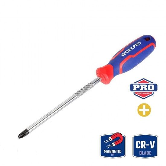 Chave de fenda phillips ph3 x 150mm. refª 21028 WORKPRO Chave de fenda phillips ph3 x 150mm. refª 21028 WORKPRO