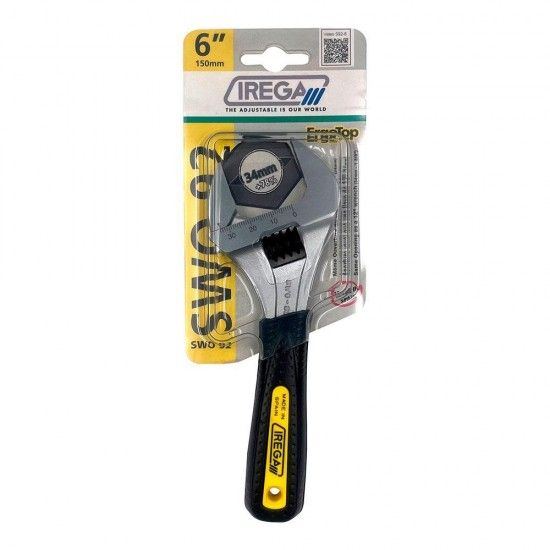 Chave ajustável swo 92/cbe- 6" refª 20501 IREGA Chave ajustável swo 92/cbe- 6" refª 20501 IREGA