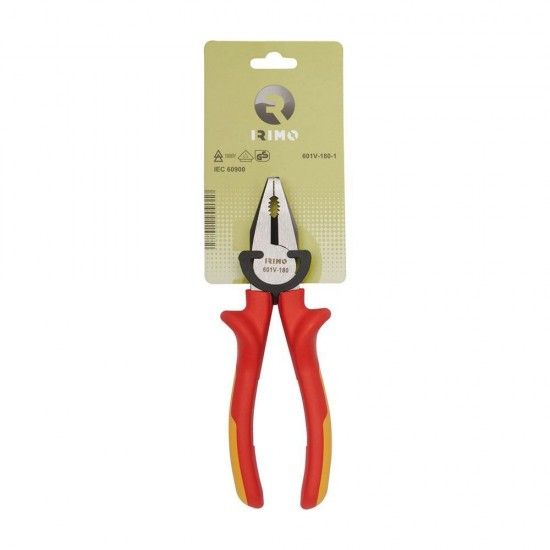 Alicate universal isolado 1000v 180mm 601v-180-1 refª 20392 IRIMO Alicate universal isolado 1000v 180mm 601v-180-1 refª 20392 IRIMO
